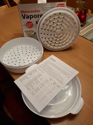 Vaporera Microondas a Estrenar