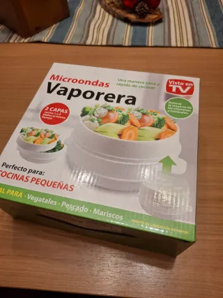 Vaporera Microondas a Estrenar