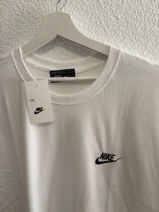 Camiseta Blanca Talla XXL