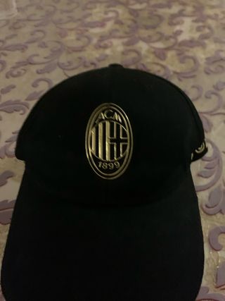 Gorra AC Milan Negra