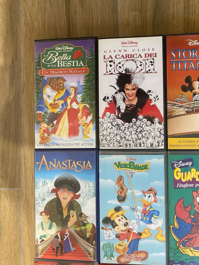 Lotto VHS Disney + Cartoni Anni '90/'00