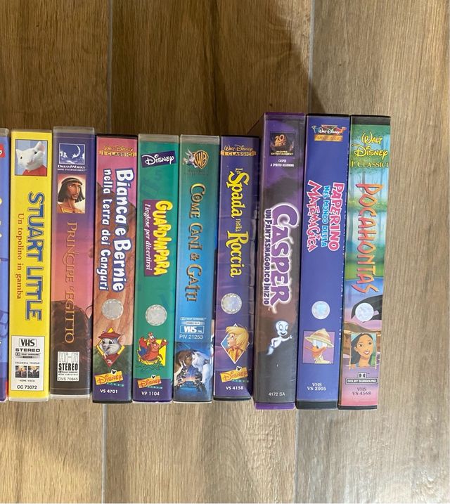 Lotto VHS Disney + Cartoni Anni '90/'00