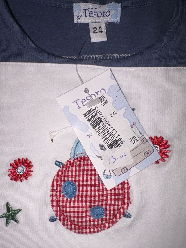 Conjunto Tesoro de 24 meses para menina