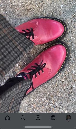 Zapatos Dr. Martens fucsia talla 39