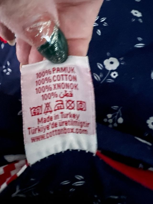 Copripiumone matrimoniale tessuto fantasia