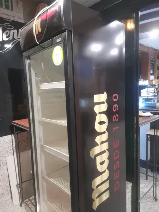 Vitrina Refrigeradora Negra