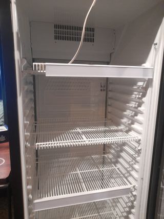 Vitrina Refrigeradora Negra