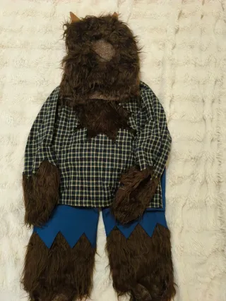 Disfraz Hombre Lobo Niño Talla 3 / 4 años 
