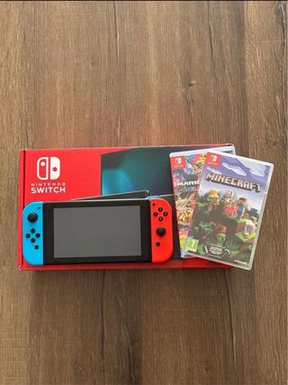 Nintendo Switch + 2 juegos