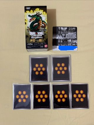 Card Game Dragon Ball Super Fusion World FB07 Toy