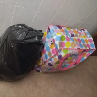 2 Sacos Ropa, Zapatos y Bolso
