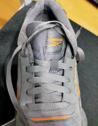 Zapatillas Reebok Gris Naranja