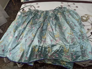 Falda Fallera/Huertana Tejido Brocado