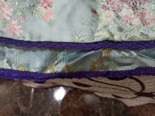 Falda Fallera/Huertana Tejido Brocado