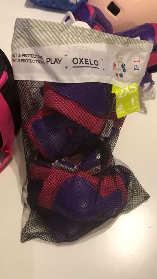 Protecciones Oxelo Set 3 Talla 2XS
