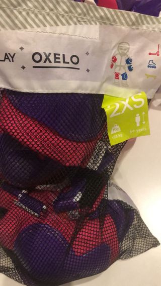 Protecciones Oxelo Set 3 Talla 2XS
