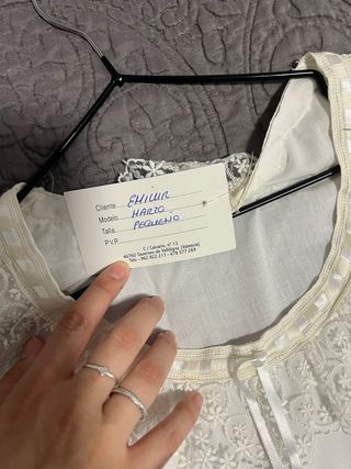 Conjunto Huertana Camisa y Delantal