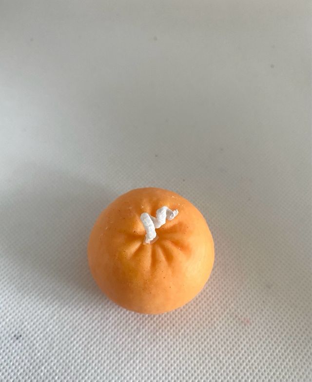 Vela aromática mandarina