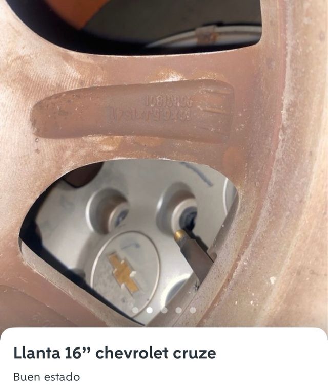 Llanta Chevrolet Cruze 16 Pulgadas