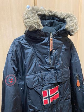 Chaqueta Geographical Norway Polar Negro
