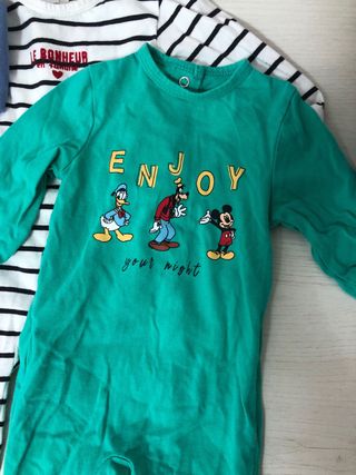 Lote 4 pijamas bebé