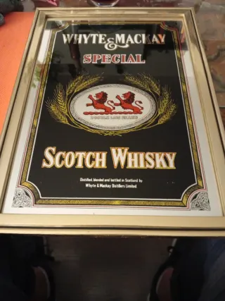 Cuadro Espejo Whyte & Mackay Scotch Whisky
