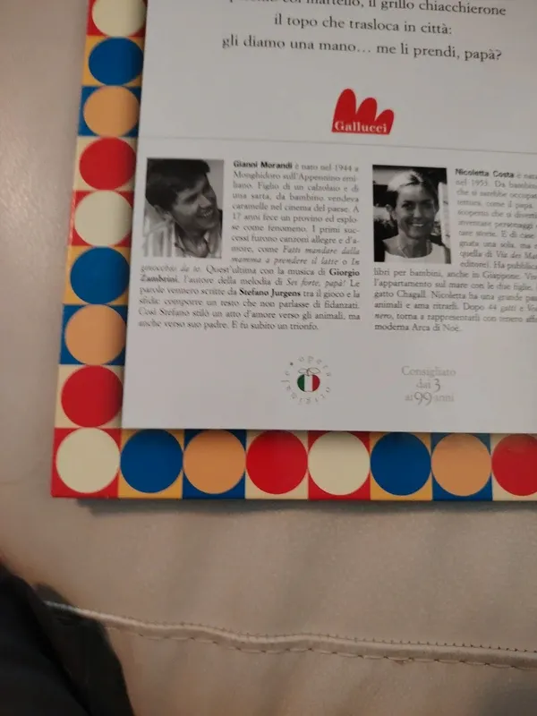 CD Libro Gianni Morandi Sei forte, papà!