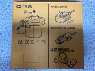 Inflador Eléctrico Nuevo sin usar ni abrir.