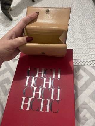 Cartera Carolina Herrera Roja