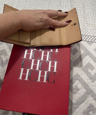 Cartera Carolina Herrera Roja