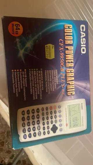 Calculadora Gráfica Casio CFX-9950GB PLUS-WE