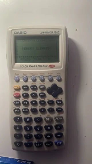 Calculadora Gráfica Casio CFX-9950GB PLUS-WE