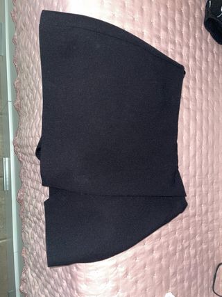 Falda pantalón negra