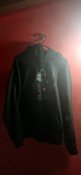 Sudadera Division Azul Negra