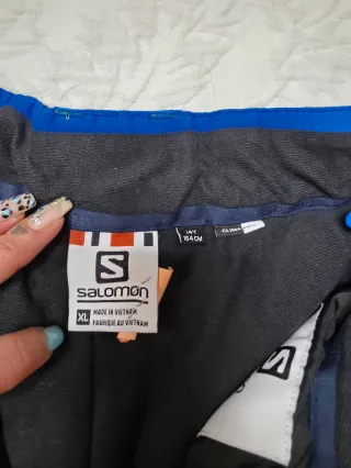 Pantalón de Nieve Salomon Azul