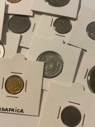 Lote 11 monedas Sudáfrica