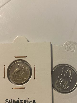 Lote 11 monedas Sudáfrica