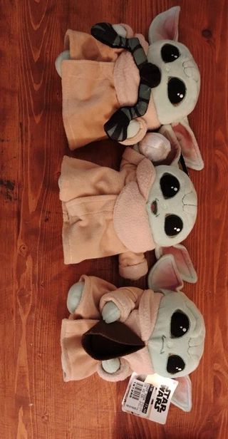 3 Peluche Baby Yoda Star Wars