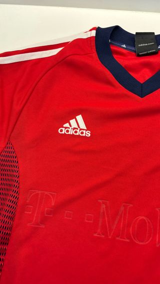 Camiseta Bayern Múnich Retro Adidas Roja/Negra