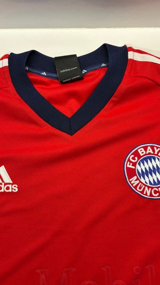 Camiseta Bayern Múnich Retro Adidas Roja/Negra