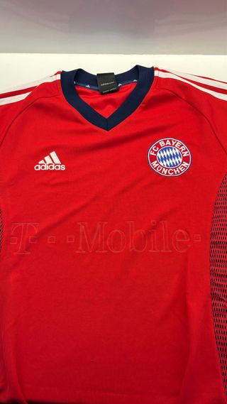 Camiseta Bayern Múnich Retro Adidas Roja/Negra