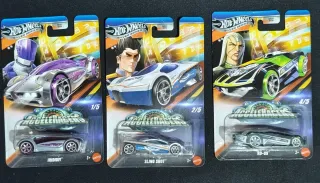Hot Wheels Acceleracers Silver Series 3 pack