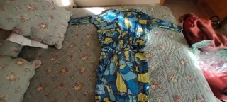 Vestido fiesta lentejuelas murciélago Talla S