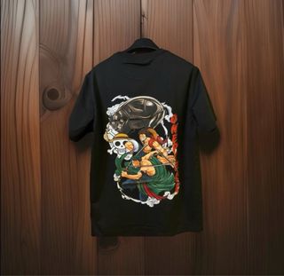 T-shirt One Piece Luffy Zoro Stampa M