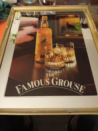 Cuadro Espejo The Famous Grouse