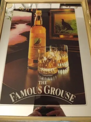 Cuadro Espejo The Famous Grouse