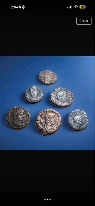 Lote 6 Monedas Romanas Varios Emperadores