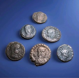 Lote 6 Monedas Romanas Varios Emperadores