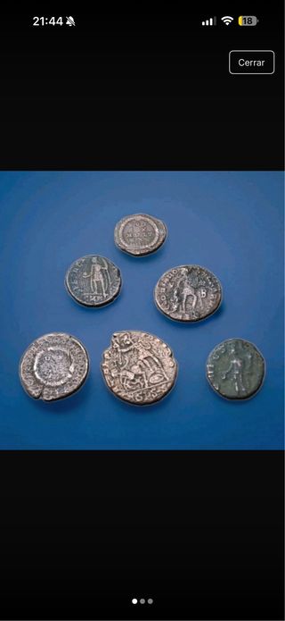 Lote 6 Monedas Romanas Varios Emperadores