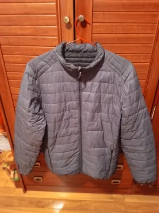 Chaqueta Plumas Rock Experience Talla M Gris